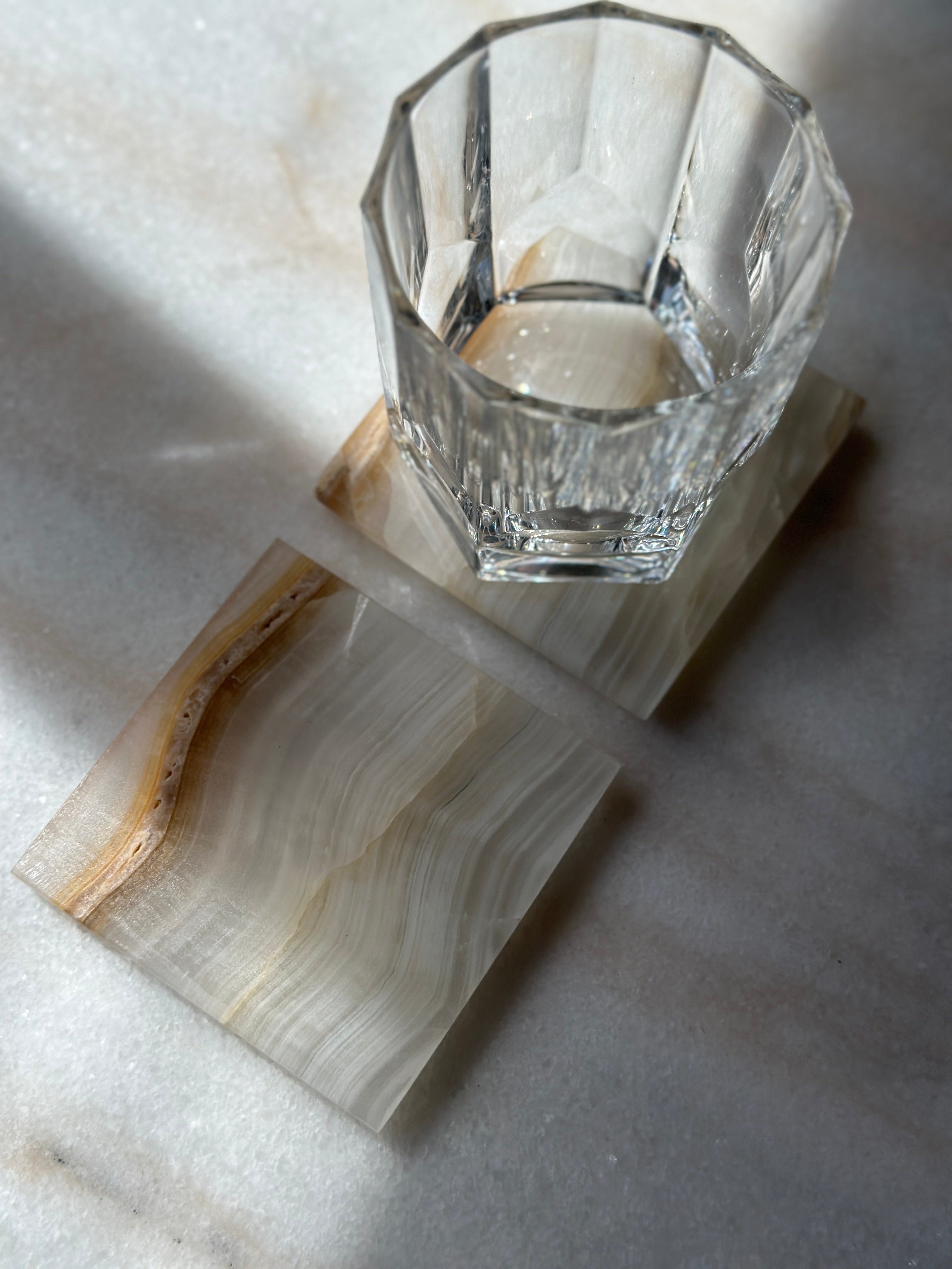 Onyx Coaster Set