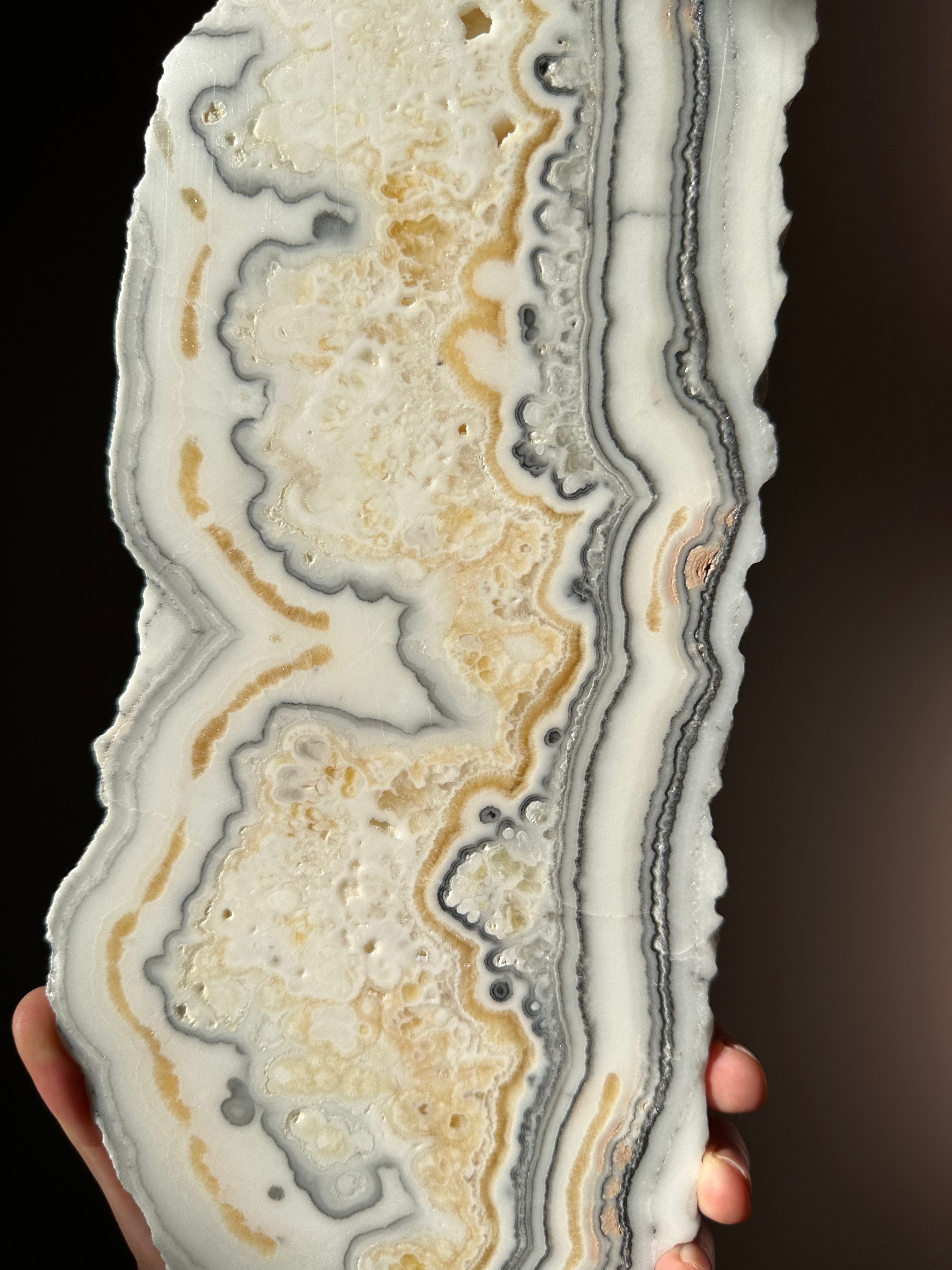 Zebra Calcite Platter
