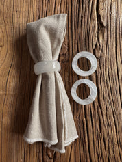 Onyx Napkin Ring - Rounded