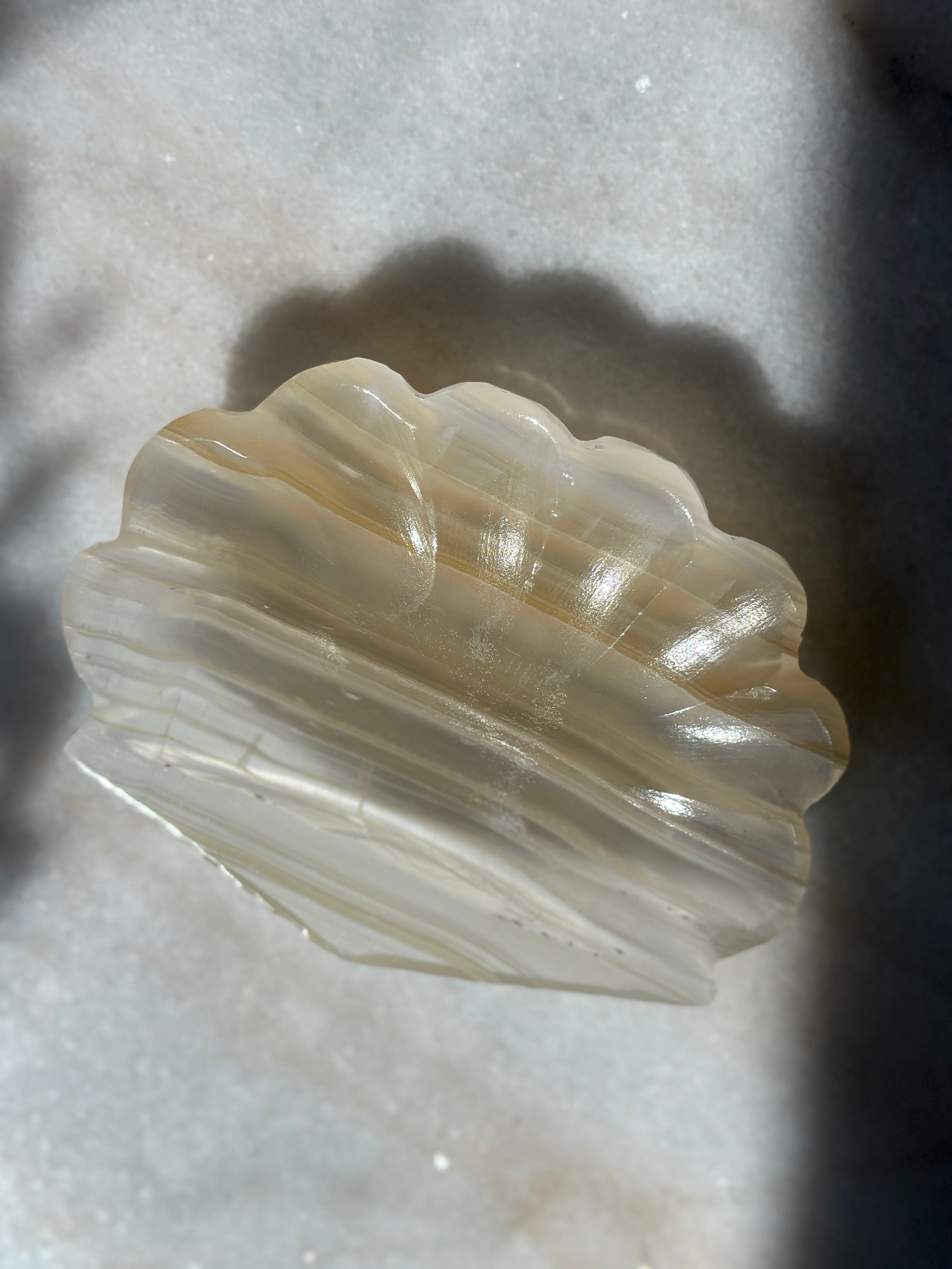 Onyx Shell Dish