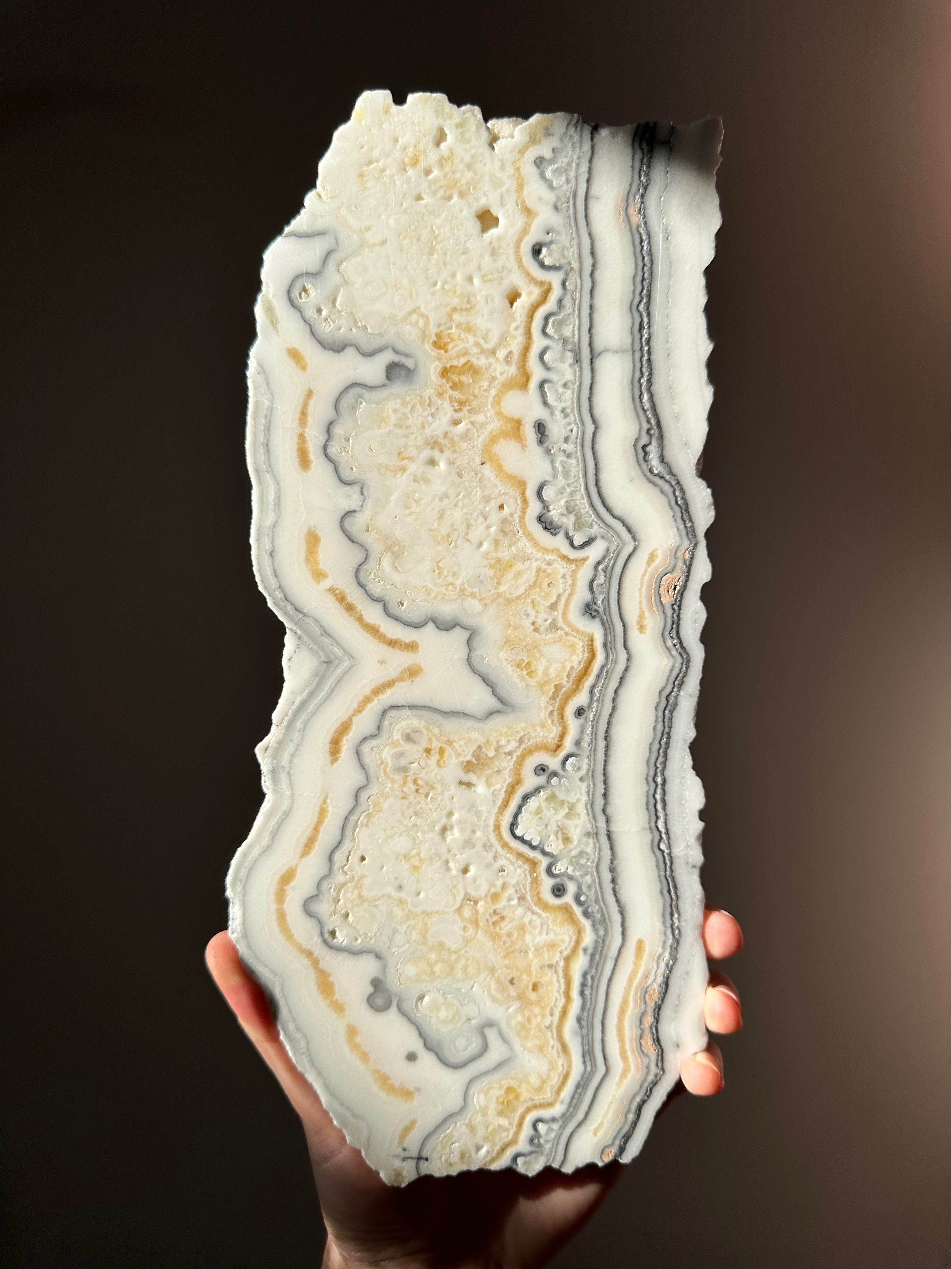 Zebra Calcite Platter