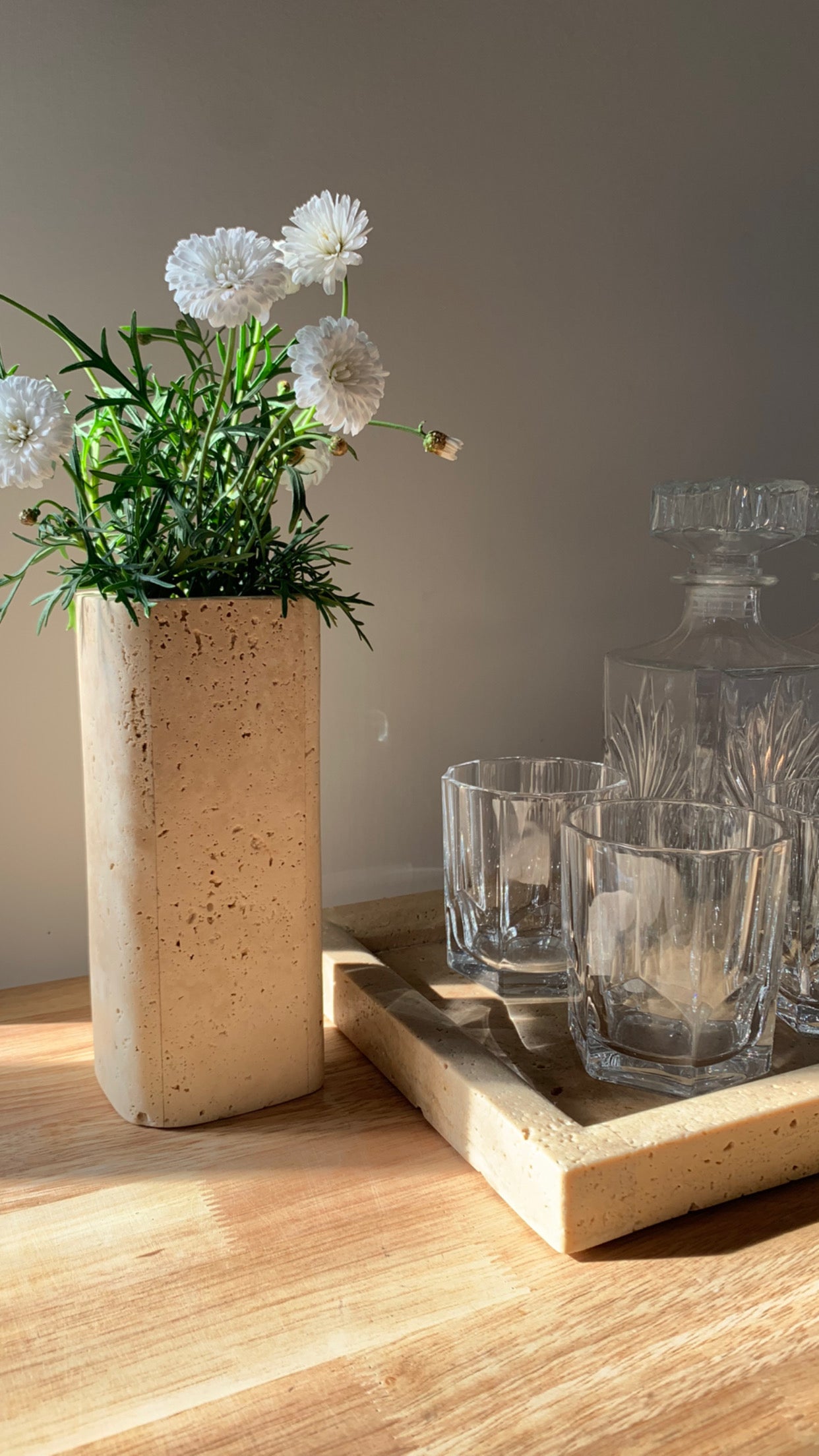 Travertine Tray