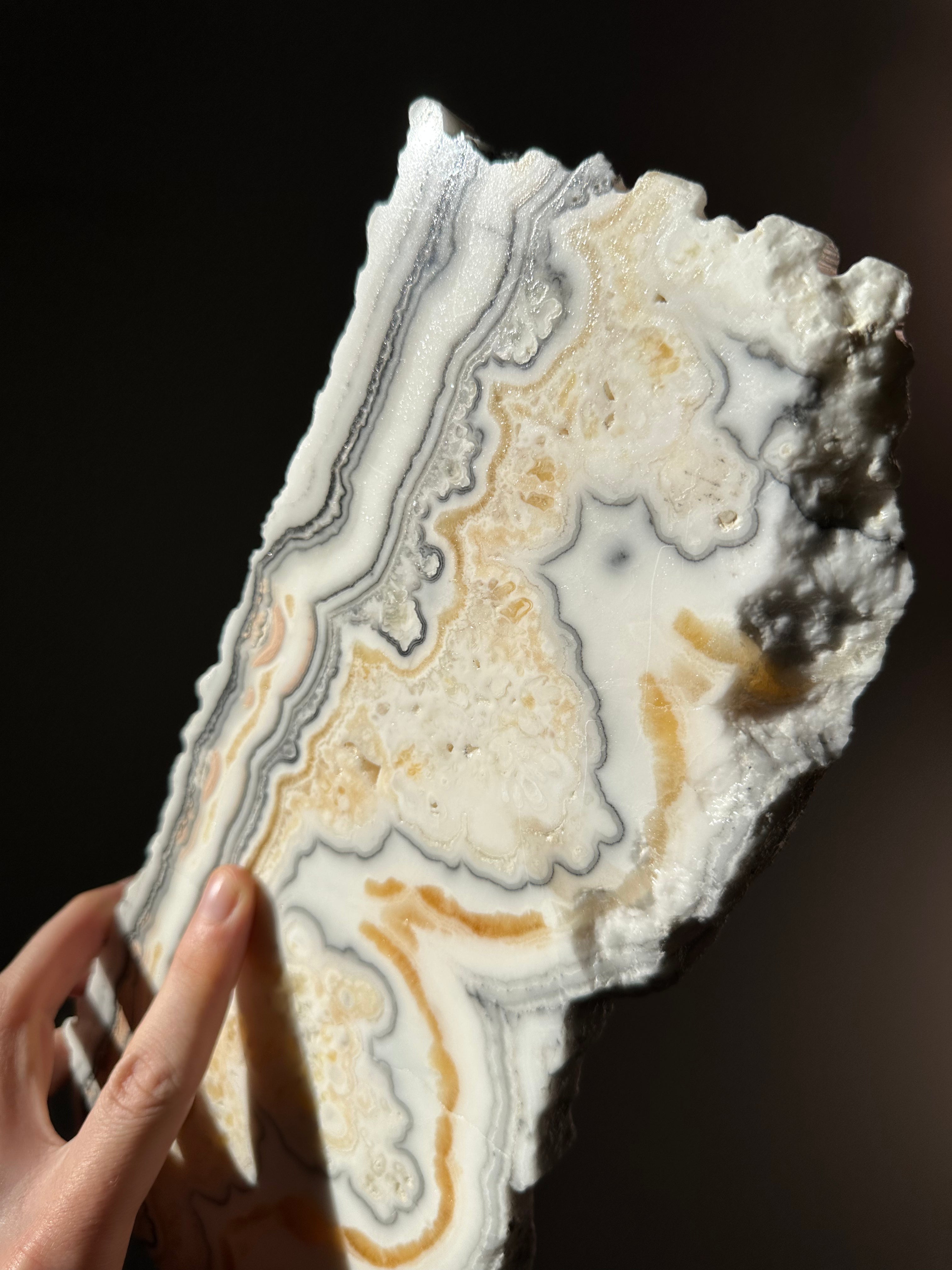 Zebra Calcite Platter