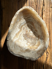 Amber & White Onyx Bowl Matte - Medium