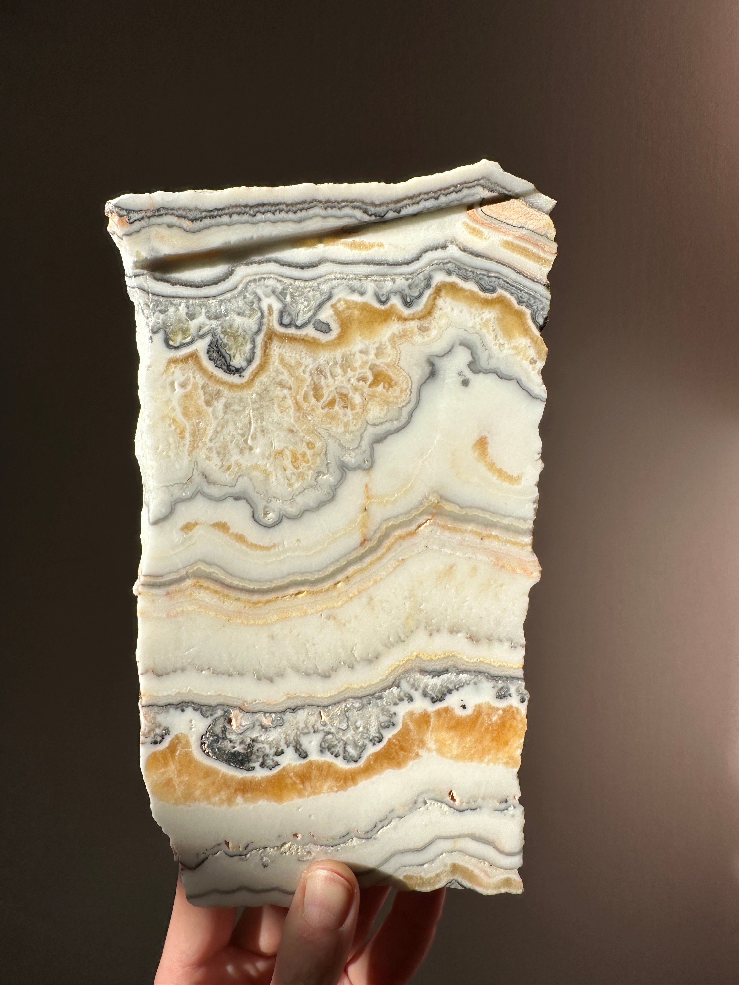 Zebra Calcite Platter